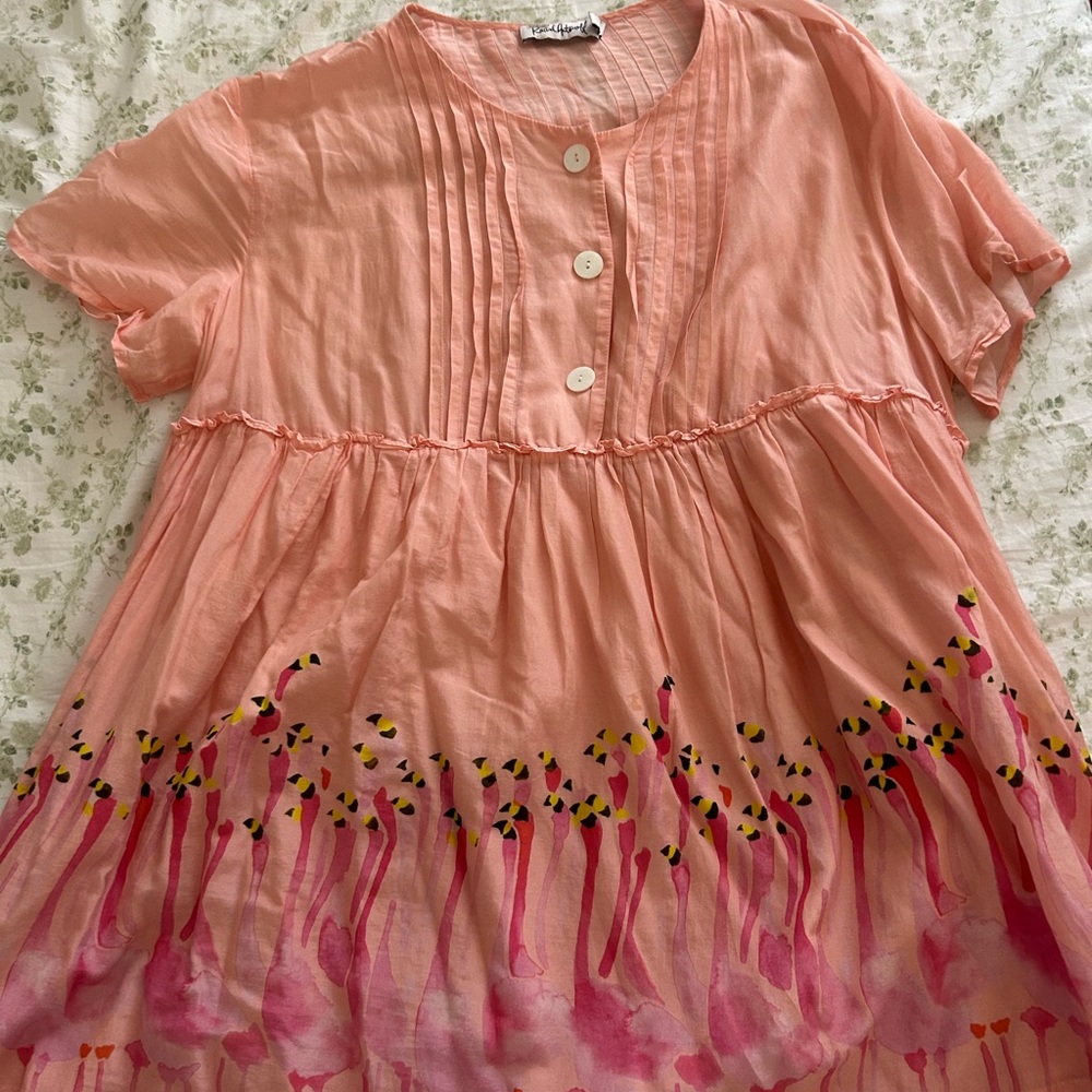 Flamingo dress - Picture 3 of 4